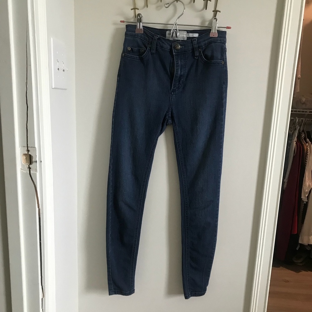 Free People high rise denim jeans